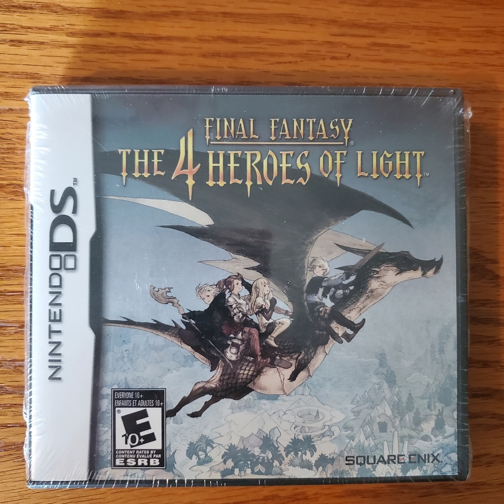 UNOPENED final fantasy, the 4 heros of light Nintendo DS game